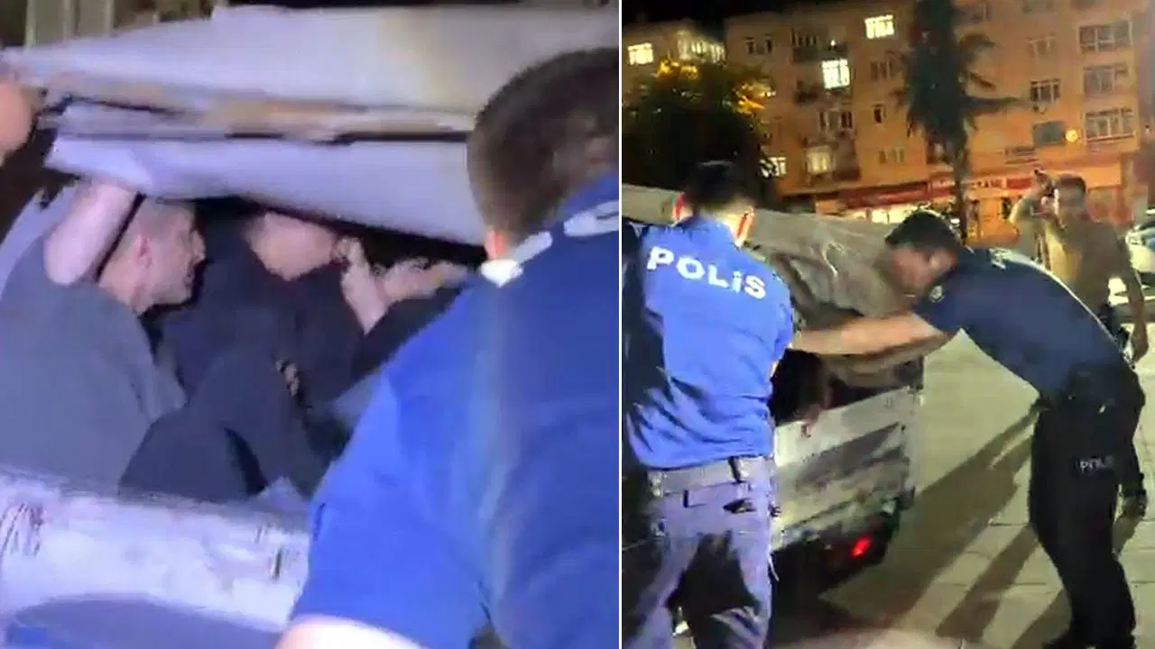 Kaçak göçmenler ekiplerin dikkati sayesinde yakalandı
