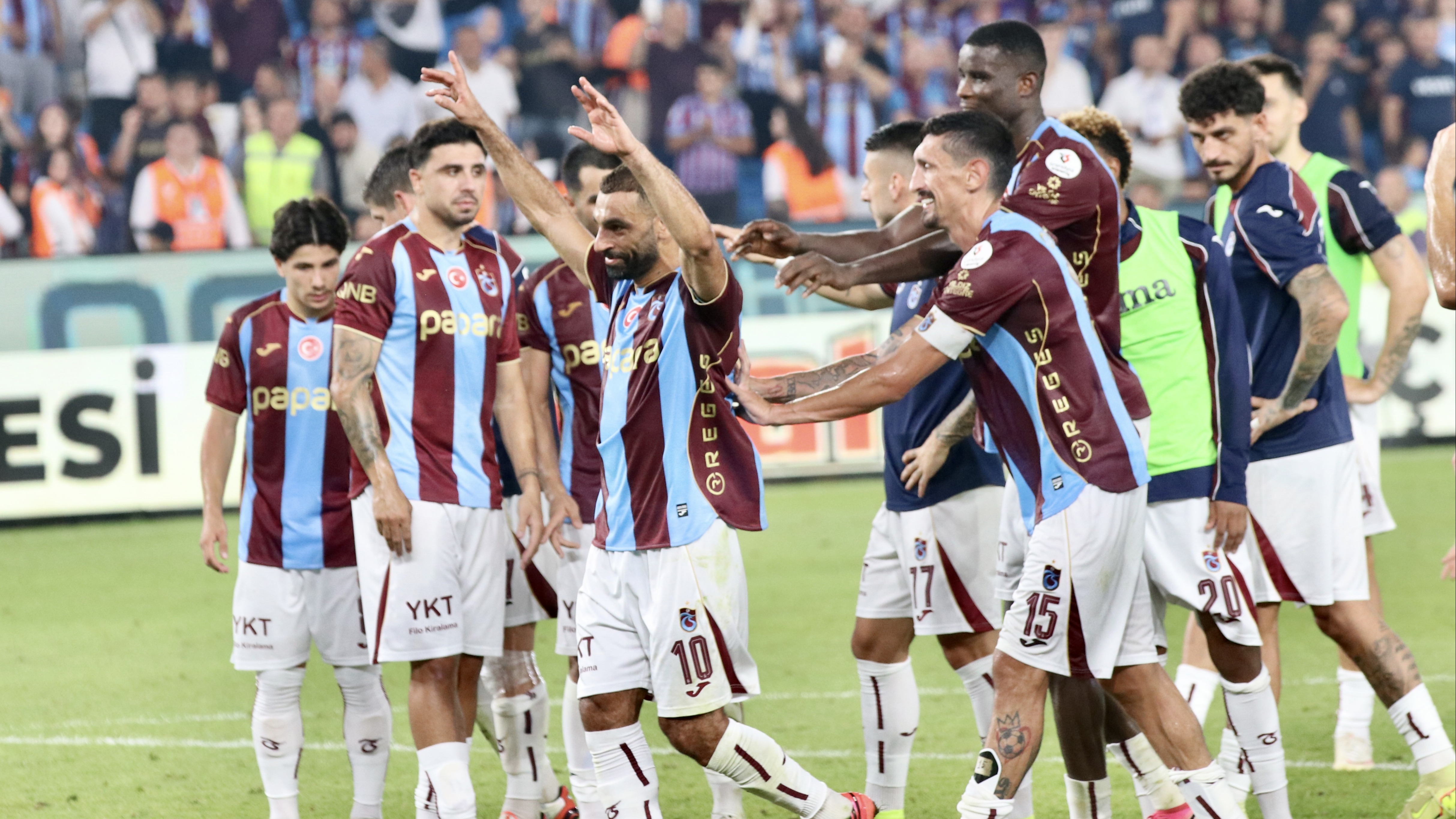 Trabzonspor'un Konferans Ligi kadrosu netleşti