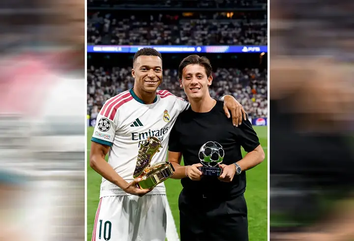 Mbappe ve Arda Güler ödülünü aldı
