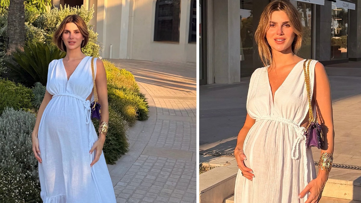 Doğumdan 10 gün sonra paylaştı: Nazlı Sabancı'nın fitliği dikkat çekti